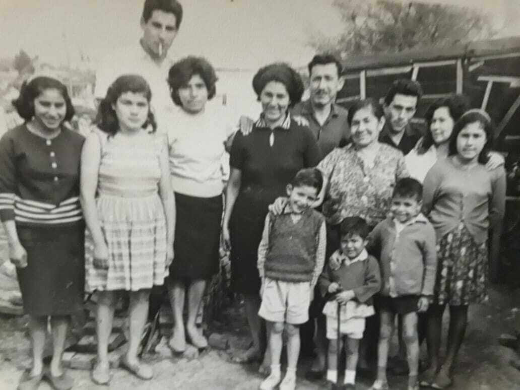 Retrato de las familias Díaz y Fernández