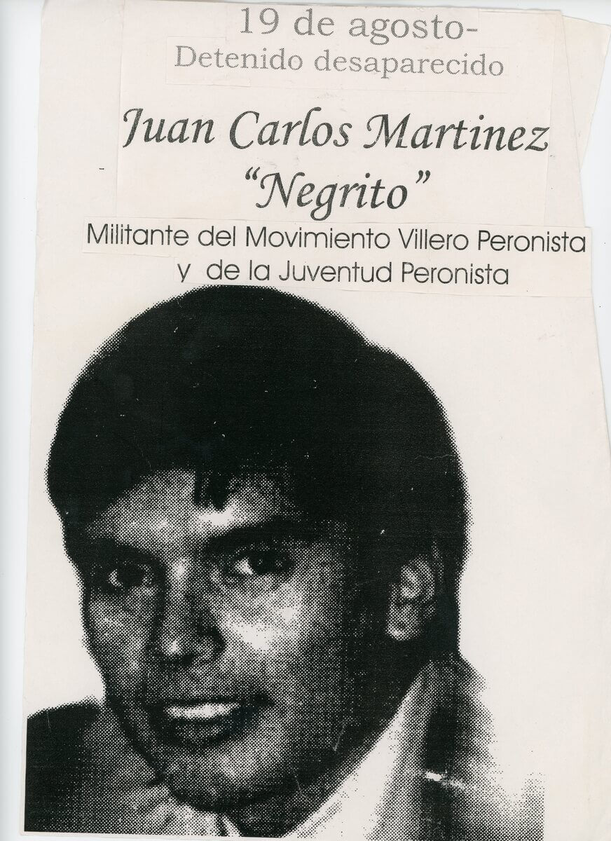 Afiche Negrito Martinez
